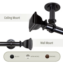 Load image into Gallery viewer, Romeo 1" Ceiling Curtain Rod/ Room Divider