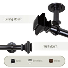 Load image into Gallery viewer, Fern 1" Ceiling Curtain Rod/ Room Divider