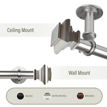 Load image into Gallery viewer, Fern 1" Ceiling Curtain Rod/ Room Divider