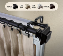 Load image into Gallery viewer, Fern 1" Double Curtain Rod