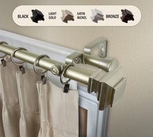 Load image into Gallery viewer, Fern 1" Double Curtain Rod
