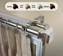 Load image into Gallery viewer, Fern 1" Double Curtain Rod