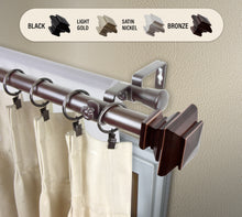 Load image into Gallery viewer, Fern 1" Double Curtain Rod