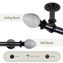Load image into Gallery viewer, Ovate 1" Ceiling Curtain Rod/ Room Divider