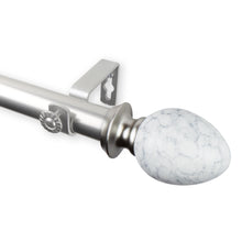 Load image into Gallery viewer, Ovate 1" Single Curtain Rod