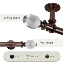 Load image into Gallery viewer, Eileen 1" Ceiling Curtain Rod/ Room Divider