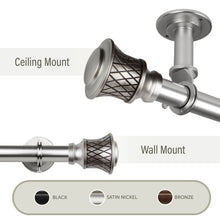 Load image into Gallery viewer, Olympia 1" Ceiling Curtain Rod/ Room Divider