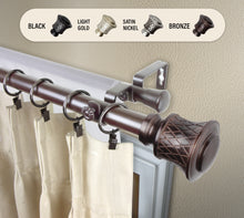 Load image into Gallery viewer, Olympia 1" Double Curtain Rod