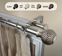 Load image into Gallery viewer, Bala 1" Double Curtain Rod