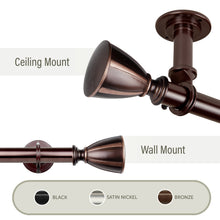 Load image into Gallery viewer, Ayla 1" Ceiling Curtain Rod/ Room Divider