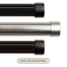 Load image into Gallery viewer, Cap 1.5" Custom Cut Curtain Rod