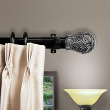 Load image into Gallery viewer, Leaf 1.5" Traverse Rod w/ Rings