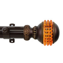 Load image into Gallery viewer, Gemstone 1.5" Custom Cut Curtain Rod