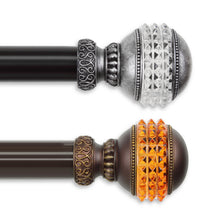 Load image into Gallery viewer, Gemstone 1.5" Curtain Rod