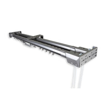 Load image into Gallery viewer, Heavy Duty Double Traverse Rod | Center-Open Silver