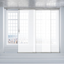 Load image into Gallery viewer, Winter 3-Panel Single Rail Panel Track 36"-66"W x 91.4"H, Panel width 23.5" - 50% LIGHT-FILTERING