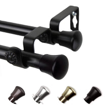 Load image into Gallery viewer, Basic 13/16" Double Curtain Rod