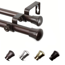 Load image into Gallery viewer, Basic 13/16" Double Curtain Rod