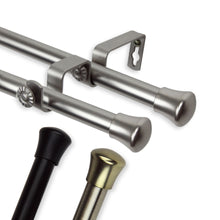 Load image into Gallery viewer, Basic 13/16" Double Curtain Rod