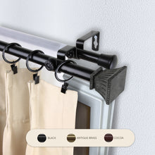 Load image into Gallery viewer, Trumpet 13/16" Double Curtain Rod