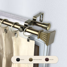 Load image into Gallery viewer, Trumpet 13/16" Double Curtain Rod