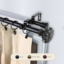 Load image into Gallery viewer, Flair 13/16" Double Curtain Rod