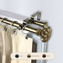 Load image into Gallery viewer, Flair 13/16" Double Curtain Rod
