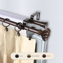 Load image into Gallery viewer, Flair 13/16" Double Curtain Rod