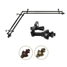 Load image into Gallery viewer, Dynasty Double Corner Curtain Rod