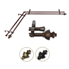 Load image into Gallery viewer, Dynasty Double Corner Curtain Rod