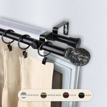 Load image into Gallery viewer, Forest 13/16" Double Curtain Rod