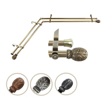Load image into Gallery viewer, Forest Double Corner Curtain Rod