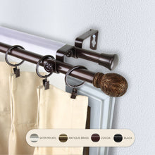 Load image into Gallery viewer, Forest 13/16" Double Curtain Rod