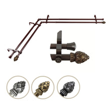 Load image into Gallery viewer, Bud Double Corner Curtain Rod