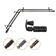 Load image into Gallery viewer, Whirl Double Corner Curtain Rod