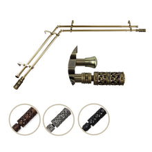 Load image into Gallery viewer, Whirl Double Corner Curtain Rod