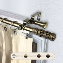 Load image into Gallery viewer, Whirl 13/16" Double Curtain Rod