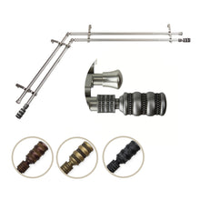 Load image into Gallery viewer, Dollop Double Corner Curtain Rod