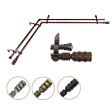 Load image into Gallery viewer, Dollop Double Corner Curtain Rod