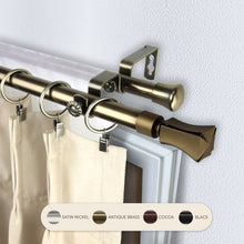 Load image into Gallery viewer, Fort 13/16" Double Curtain Rod