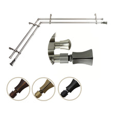Load image into Gallery viewer, Fort Double Corner Curtain Rod