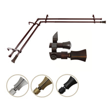 Load image into Gallery viewer, Fort Double Corner Curtain Rod
