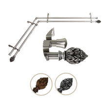 Load image into Gallery viewer, Ember Double Corner Curtain Rod