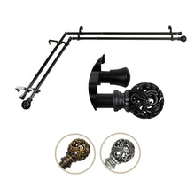 Load image into Gallery viewer, Adora Double Corner Curtain Rod