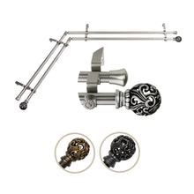 Load image into Gallery viewer, Adora Double Corner Curtain Rod