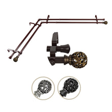Load image into Gallery viewer, Adora Double Corner Curtain Rod
