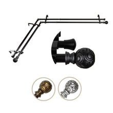 Load image into Gallery viewer, Bonbon Double Corner Curtain Rod