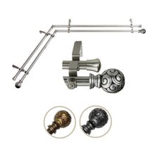 Load image into Gallery viewer, Bonbon Double Corner Curtain Rod