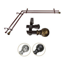Load image into Gallery viewer, Bonbon Double Corner Curtain Rod