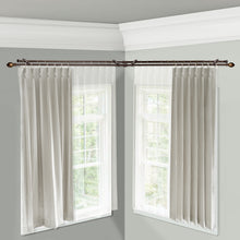 Load image into Gallery viewer, Garnet Double Corner Curtain Rod